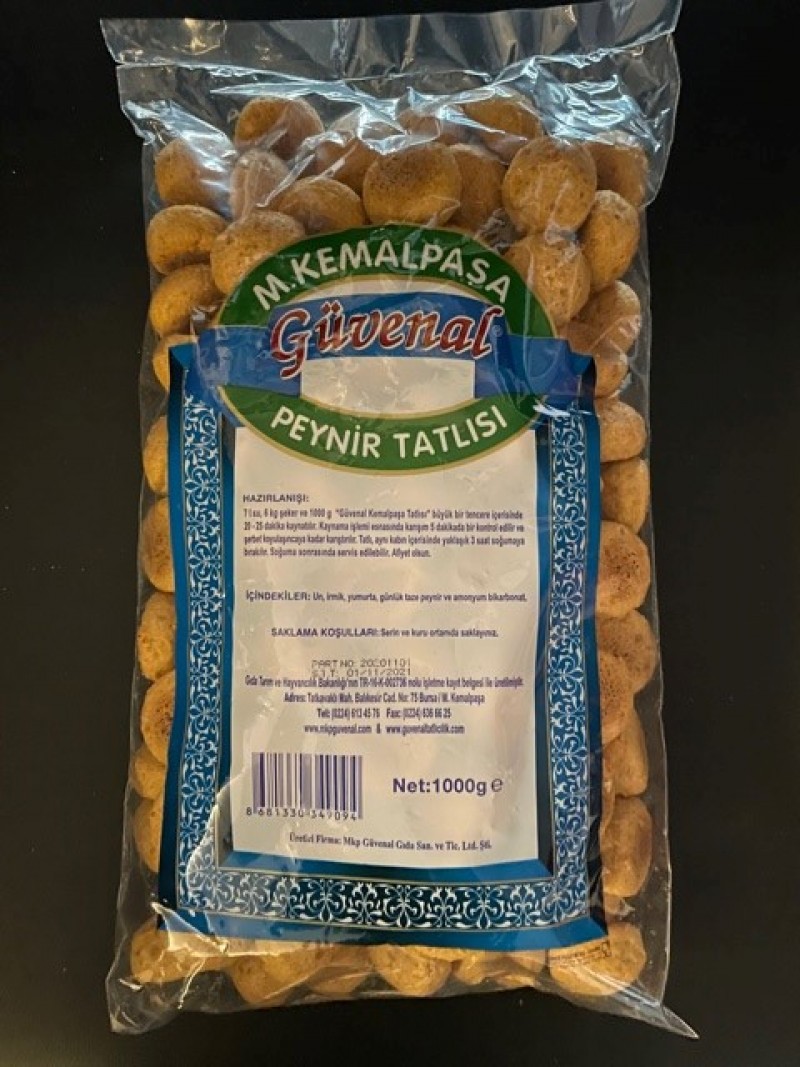 GÜVENAL EKONOMİK PEYNİR TATLISI 1KG